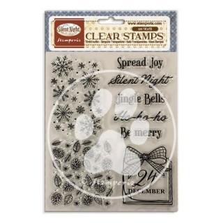 (WTK244)Stamperia Clear Stamps 14x18 cm – Silent Night