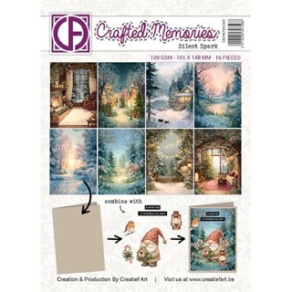 (CM-PAPER-004)3D Creative Collagepapier - Silent Spark