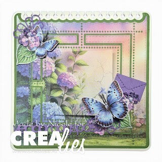 (CLCZ468)Cardzz Dies Postage Stamp Sheet Britt (square with square)