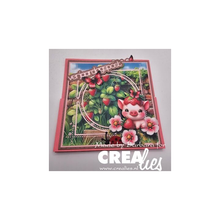 (CLCZ469)Cardzz Dies Postage Stamp Sheet Corry (square with circle)