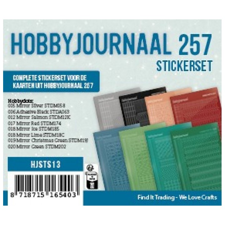 (HJSTS13)Stickerset Hobbyjournaal 257