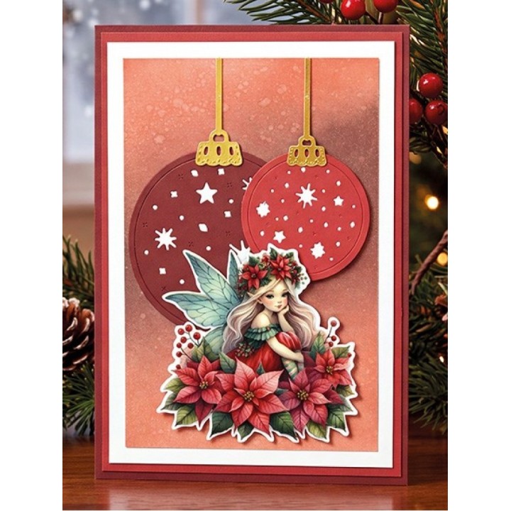 (BBD10125)Dies - Berries Beauties - Fairy Christmas - Sparkling Ornaments