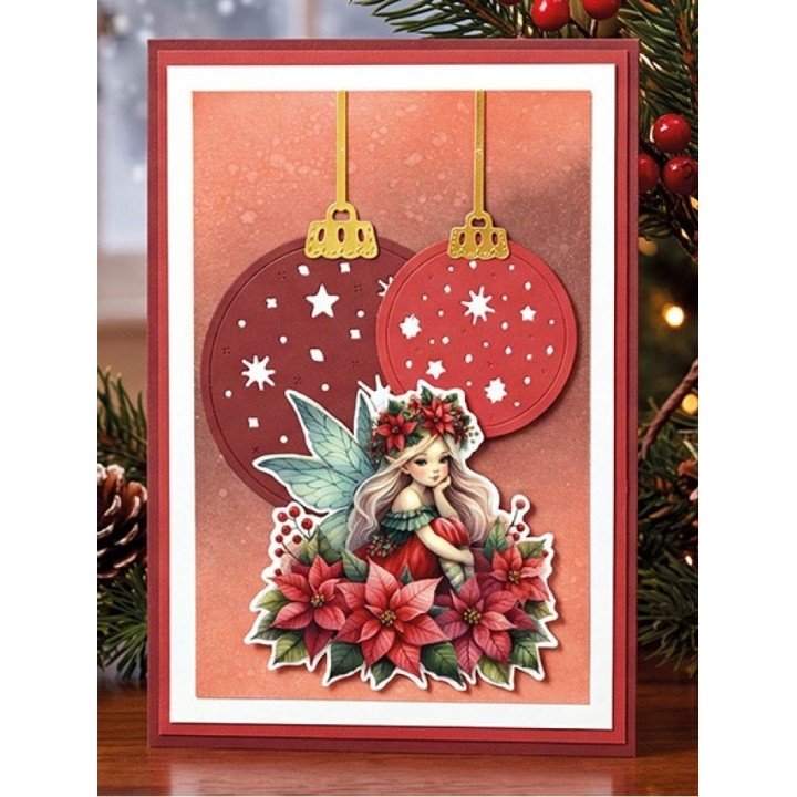 (BBD10125)Dies - Berries Beauties - Fairy Christmas - Sparkling Ornaments
