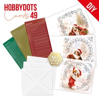 (DODOPP049)Hobbydots Cards 49 - Merry Pawmess