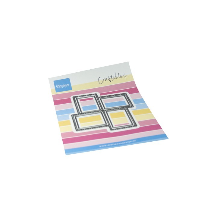 (CR1738)Craftables Stamp layout - square