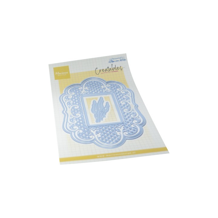 (LR0974)Creatables Anja's decorative rectangle