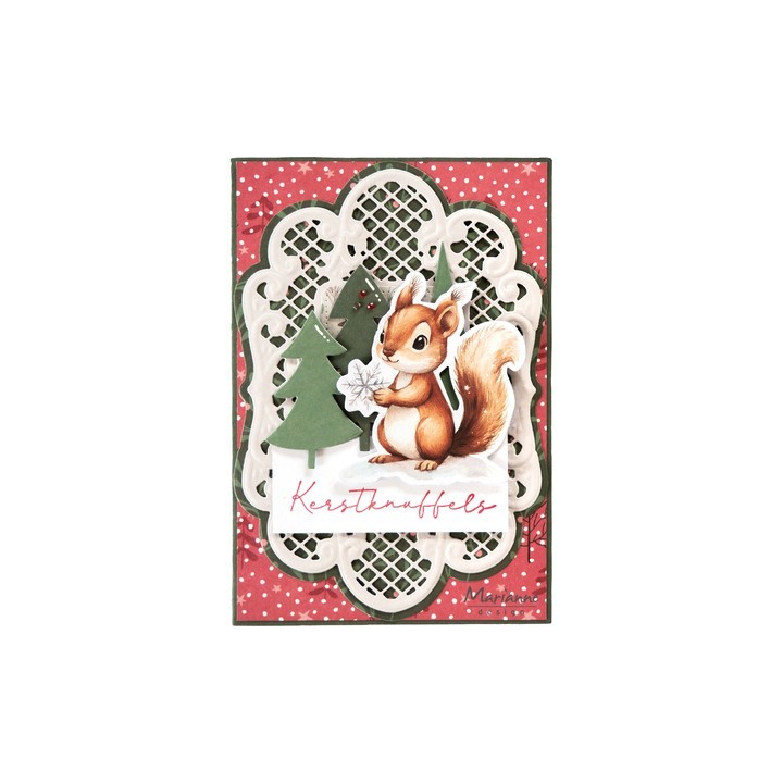(LR0974)Creatables Anja's decorative rectangle