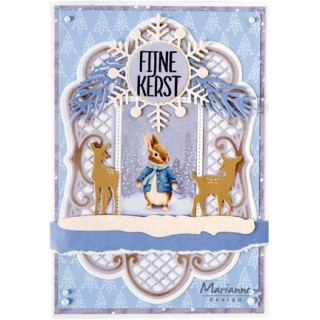 (LR0974)Creatables Anja's decorative rectangle