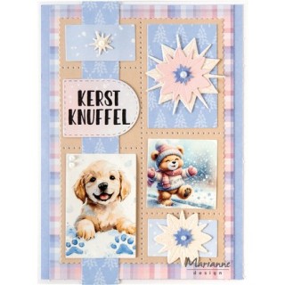 (VK9654)Knipvel A4, Winter Stamps (20 images)