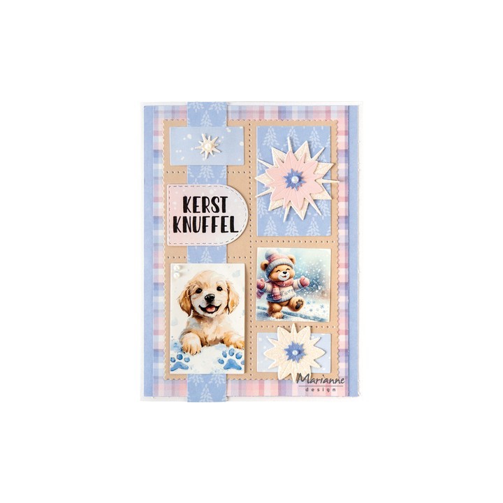 (VK9654)Knipvel A4, Winter Stamps (20 images)