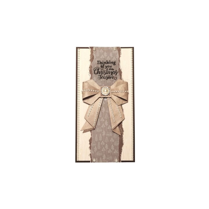 (SL-CC-STAMP958)Studio light Stamp Warm Holiday Wishes Cottage Christmas n° 958