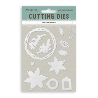 (SFT24)Stamperia Dies - A6 Christmas Wreath