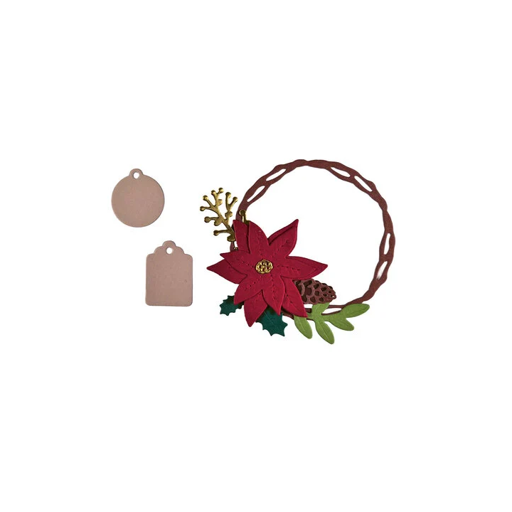(SFT24)Stamperia Dies - A6 Christmas Wreath
