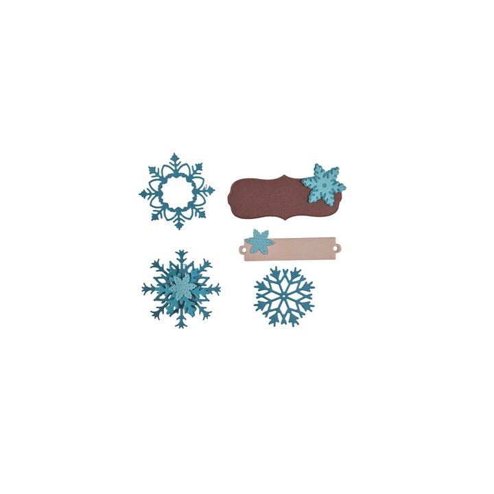 (SFT27)Stamperia Dies - A6 Christmas Snowfall