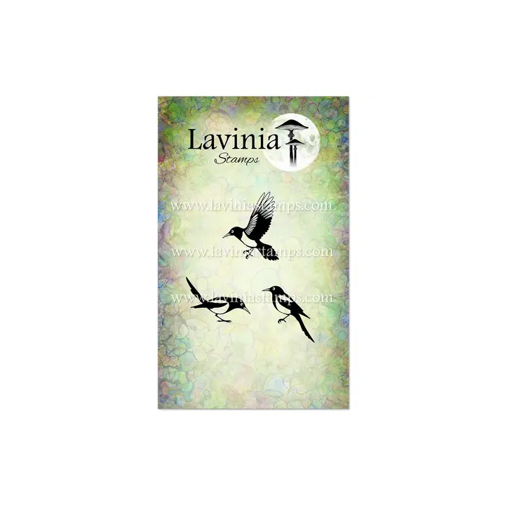(LAV1028)Lavinia Magpies Stamp