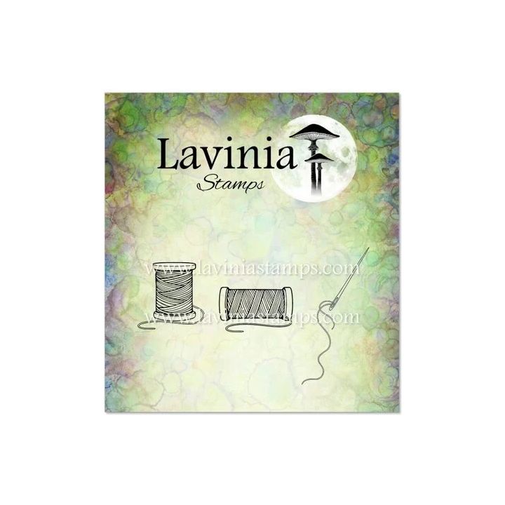 (LAV1060)Lavinia Reels & Needle Stamp