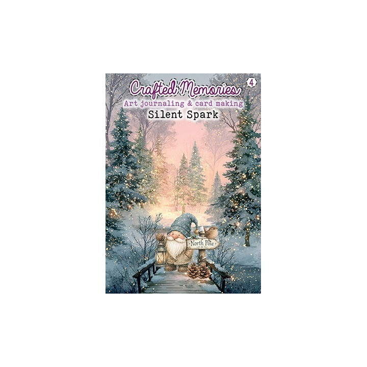 (CM-BOEK-004)3D Creative CutOuts Crafted Memories - Art Journaling - Silent Spark