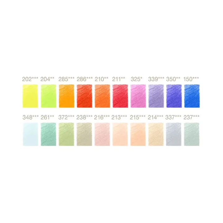 (110020)Polychromos Colour Pensils NEW COLOURS (20PCS)