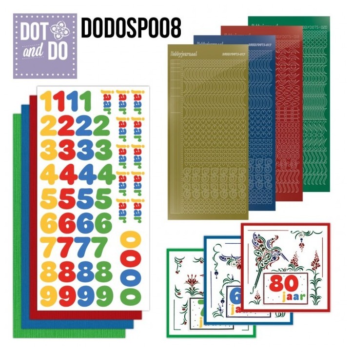 (DODOSP008)Dot and Do Special Set 8 - Birthday Birds