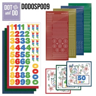 (DODOSP009)Dot and Do Special Set 9 - Birthday Birds and Flowers