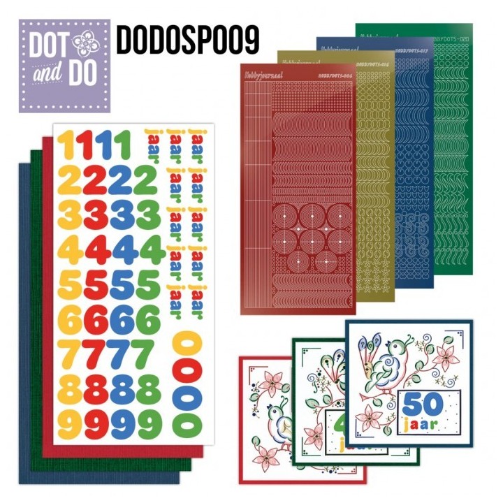 (DODOSP009)Dot and Do Special Set 9 - Birthday Birds and Flowers