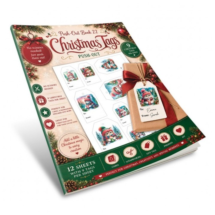 (BBPOS10022)Push-Out Book 22- Tags Collection