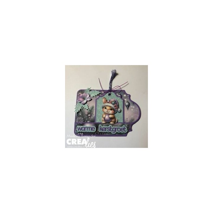 (CLNestXXL192)Crea-Nest-Lies XXL Dies Panel C with Stitch
