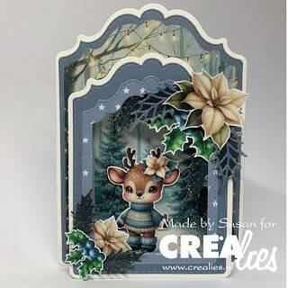(CLNestXXL194)Crea-Nest-Lies XXL Dies Panel D with Stitch