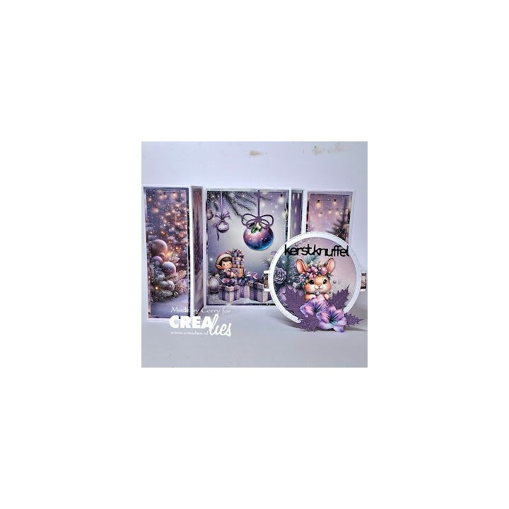 (CLCZ347)Cardzz Dies Double Gatefold Card / Open Bay Window Card/Bridge Card