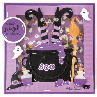 (LR0979)Creatables Witch in the Kettle (includes LR0882)