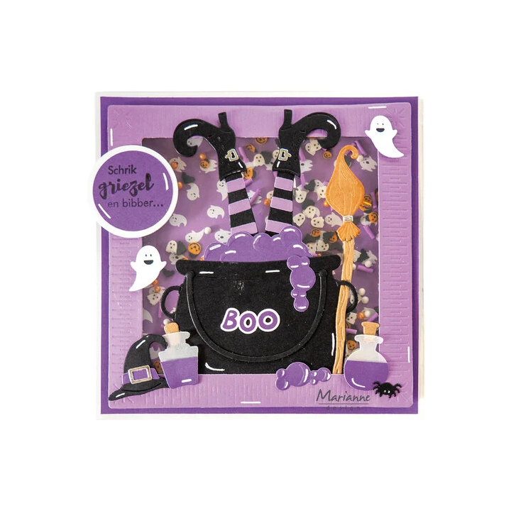 (LR0979)Creatables Witch in the Kettle (includes LR0882)