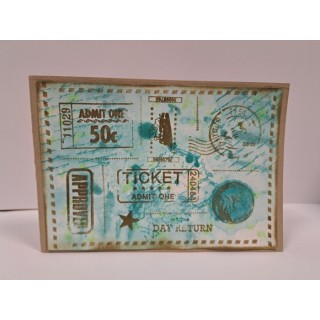 (CDECS159)Card Deco Essentials - Clear Stamps - A5 Tickets