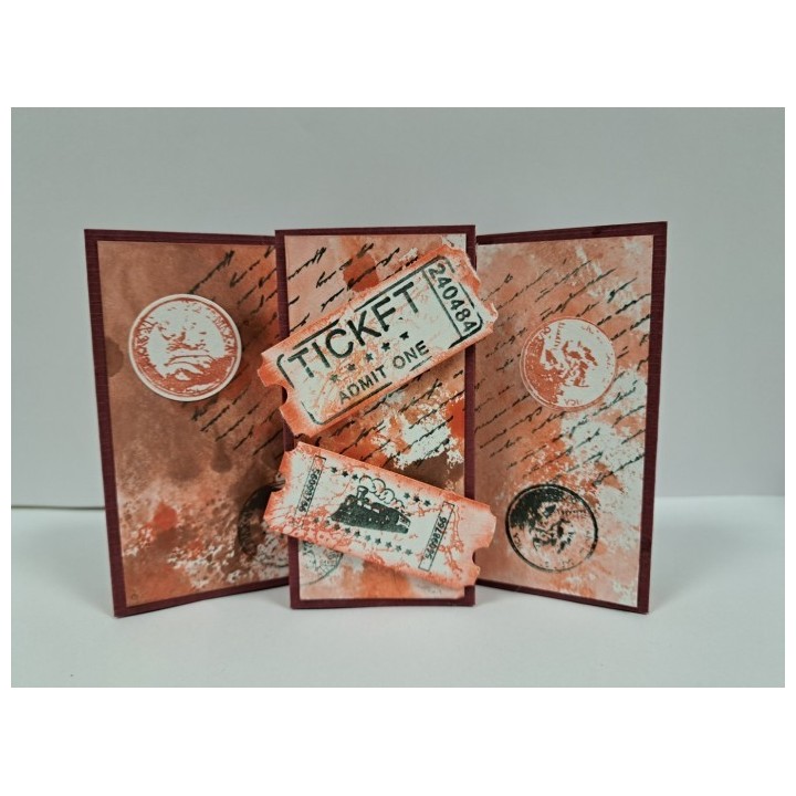 (CDECS160)Card Deco Essentials - Clear Stamps - A5 Backgrounds