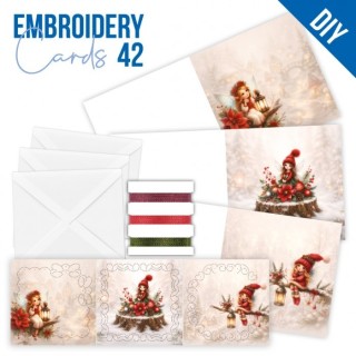 (STDOPP042)Stitch and Do Cards 42 - Fairy Christmas