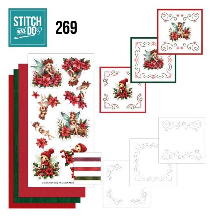(STDO269)Stitch and Do 269 - Fairy Christmas