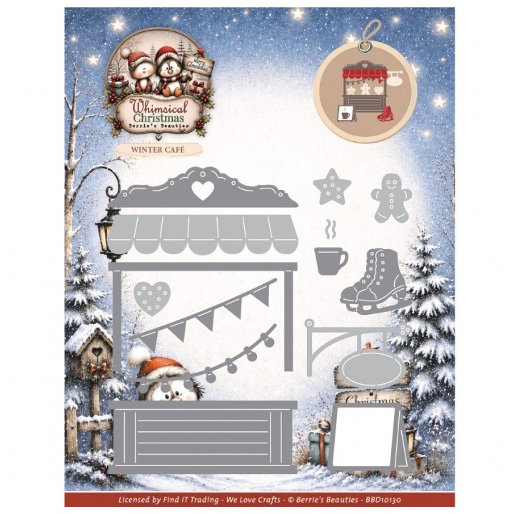 (BBD10130)Dies - Berries Beauties - Whimsical Christmas - Winter Café