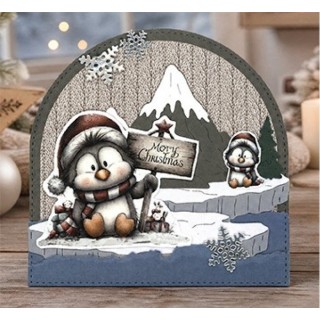 (BBD10131)Dies - Berries Beauties - Whimsical Christmas - Snowy Peak
