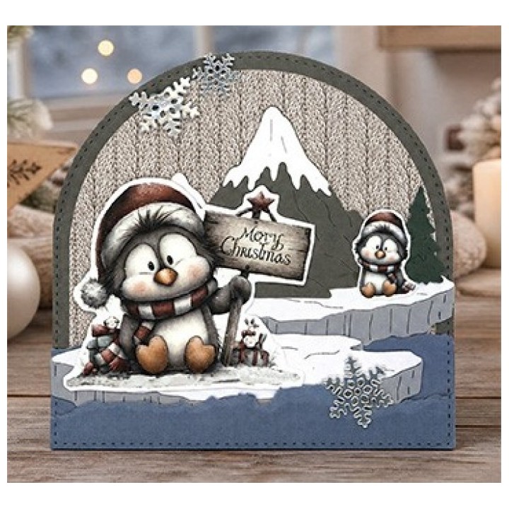 (BBD10131)Dies - Berries Beauties - Whimsical Christmas - Snowy Peak