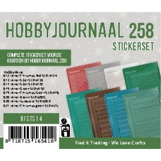 (HJSTS14)Stickerset Hobbyjournaal 258