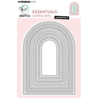 (CCL-ES-CD1127)StudioLight Dies – Nested Bow Essentials n° 1127