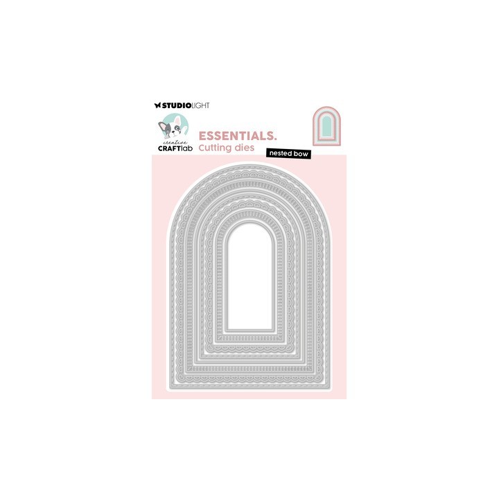 (CCL-ES-CD1127)StudioLight Dies – Nested Bow Essentials n° 1127