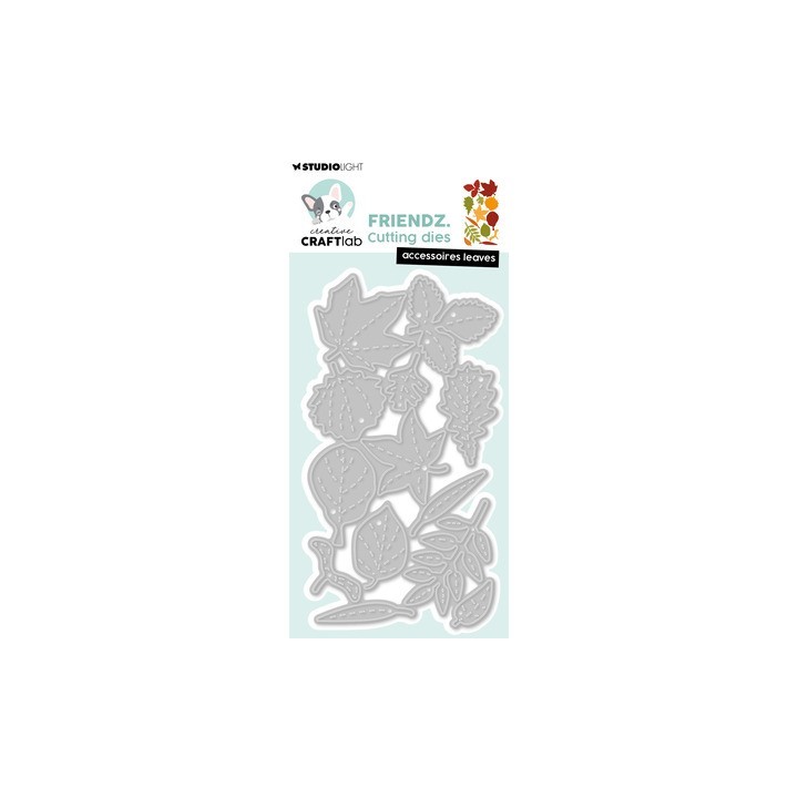 (CCL-FR-CD1130)StudioLight Dies – Accessoires Leaves Friendz n° 1130