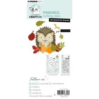 (CCL-FR-CD1130)StudioLight Dies – Accessoires Leaves Friendz n° 1130