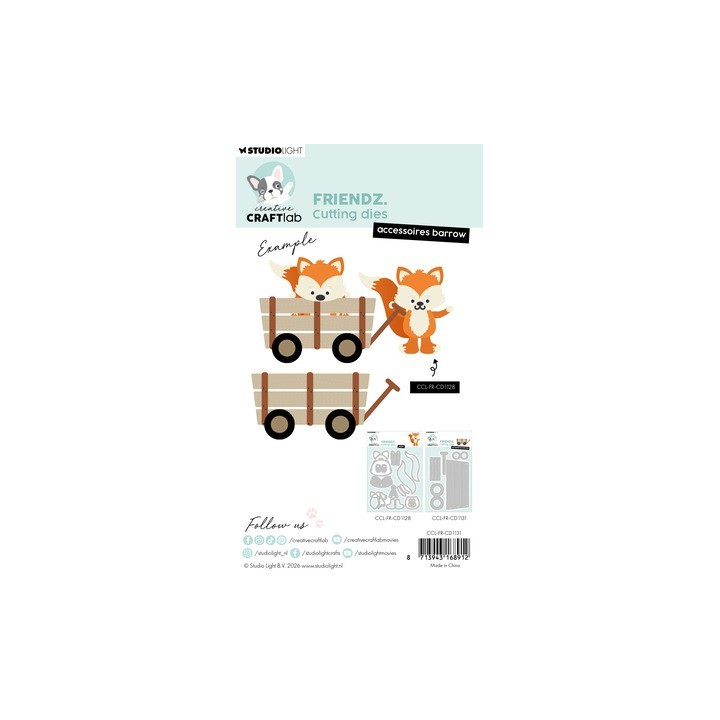 (CCL-FR-CD1131)StudioLight Dies – Accessoires Barrow Friendz n° 1131