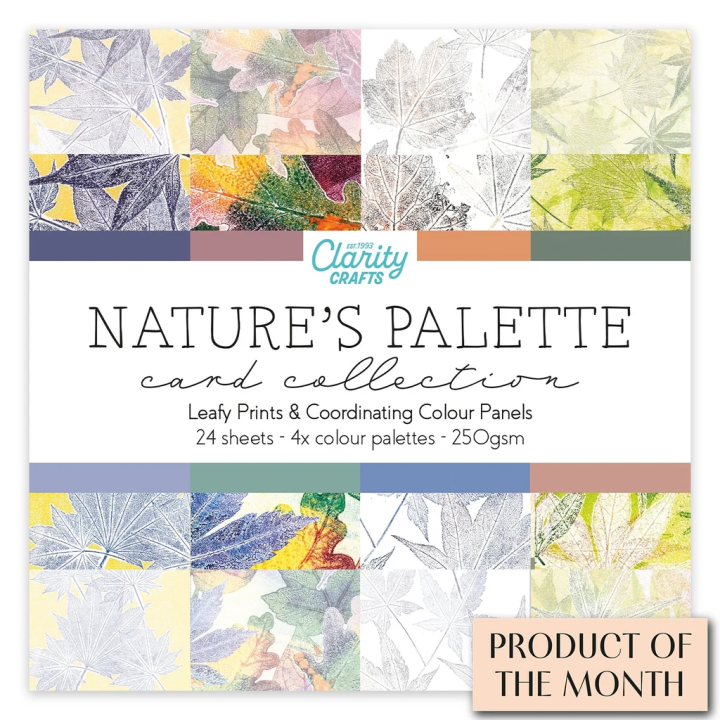 (ACC-CA-32080-XX)Clarity Nature's Palette Card Collection 8" x 8"