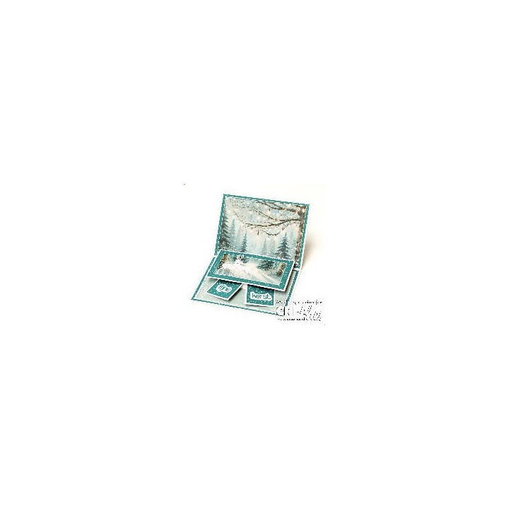(CLCZ349)Cardzz Dies Twist & Double Slide out Mechanism (Fits in A6 and Square Card)