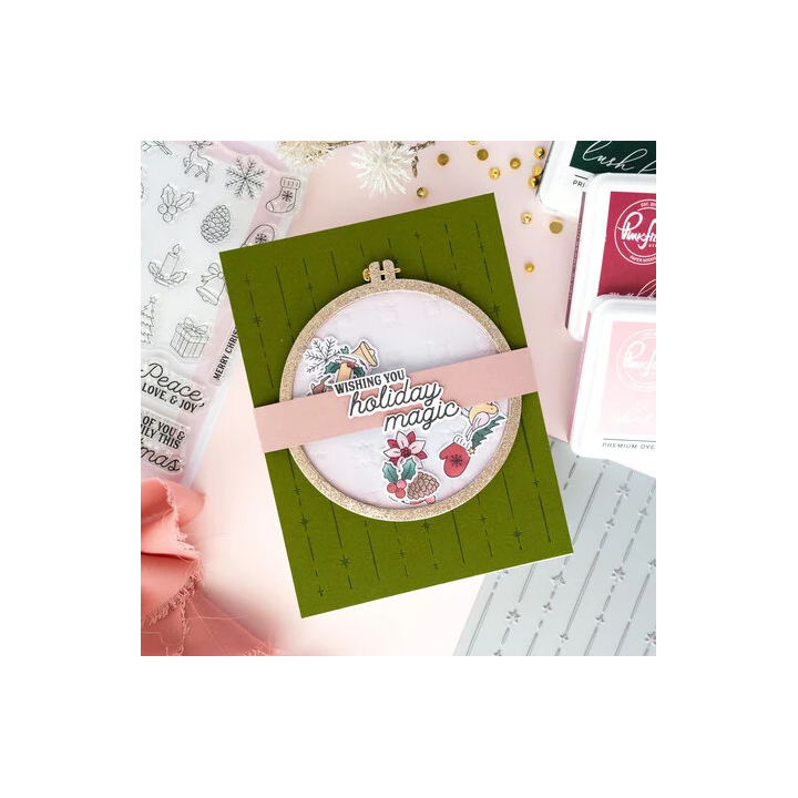 (333126)Pinkfresh Studio Season of Wonder Stamp Tiny Tidings by Inna Moreva
