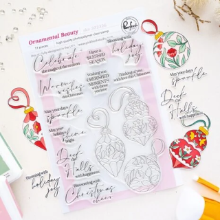(332326)Pinkfresh Studio Season of Wonder Stamp Ornamental Beauty by Inna Moreva