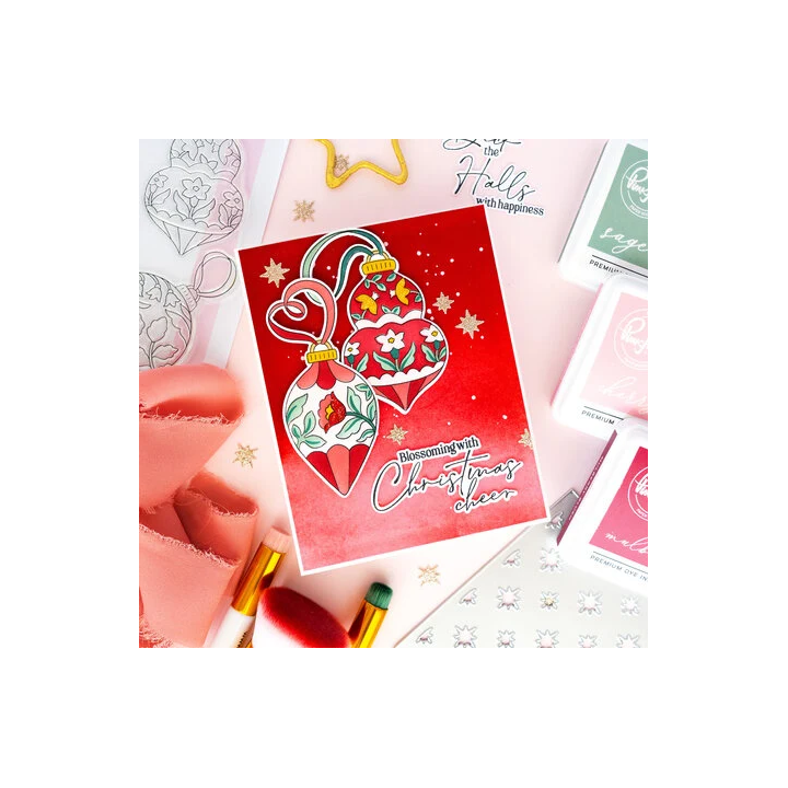 (332326)Pinkfresh Studio Season of Wonder Stamp Ornamental Beauty by Inna Moreva