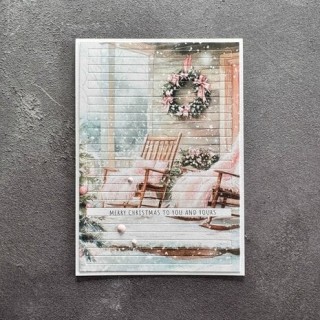 (SBD709)Simple and Basic Rectangle Horizontal Striped Panel A6 Dies